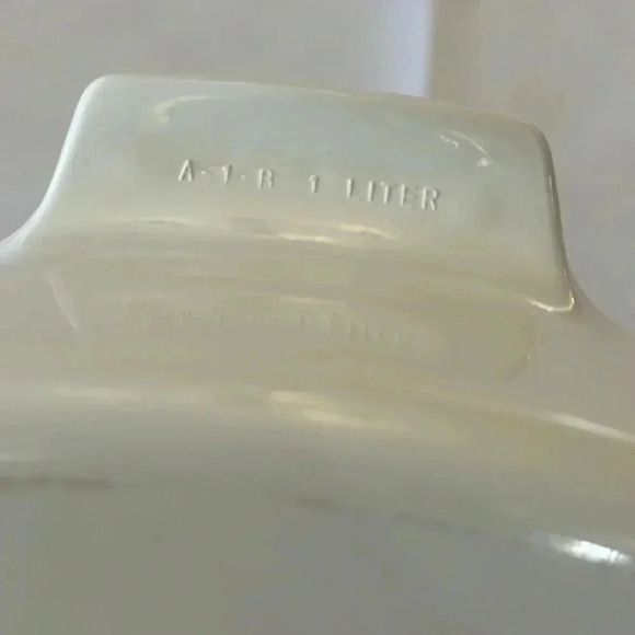 Corningware Peach Floral 1 Liter Casserole A-1-B with Lid P-7-C - Picture 7 of 7